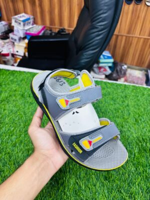 Kids Sporty Grey Sandals
