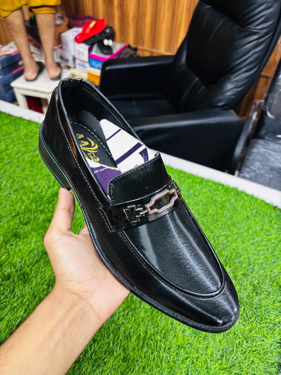 Black Gloss Loafer