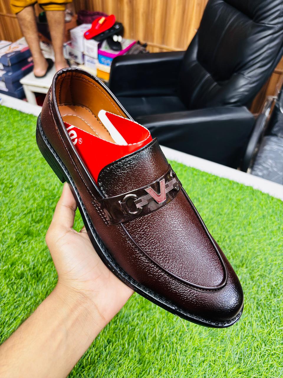 Brown Accent Loafer