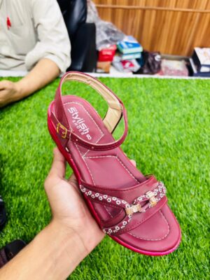 Maroon Sandal