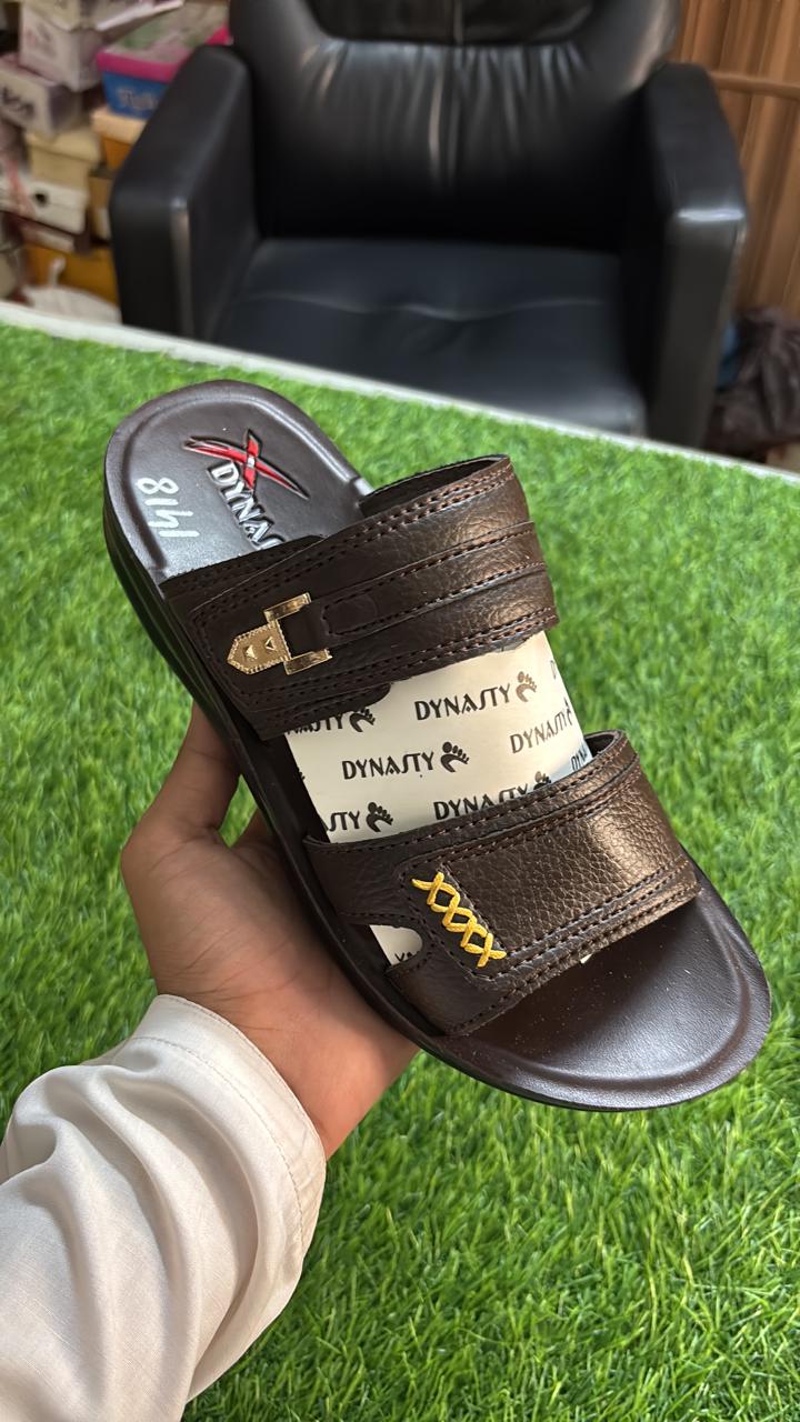 Classic Coffee Textured Slipper