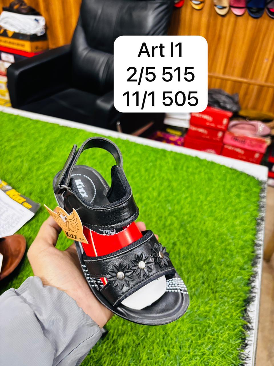 Kixx Flower Detail Buckle Sandal