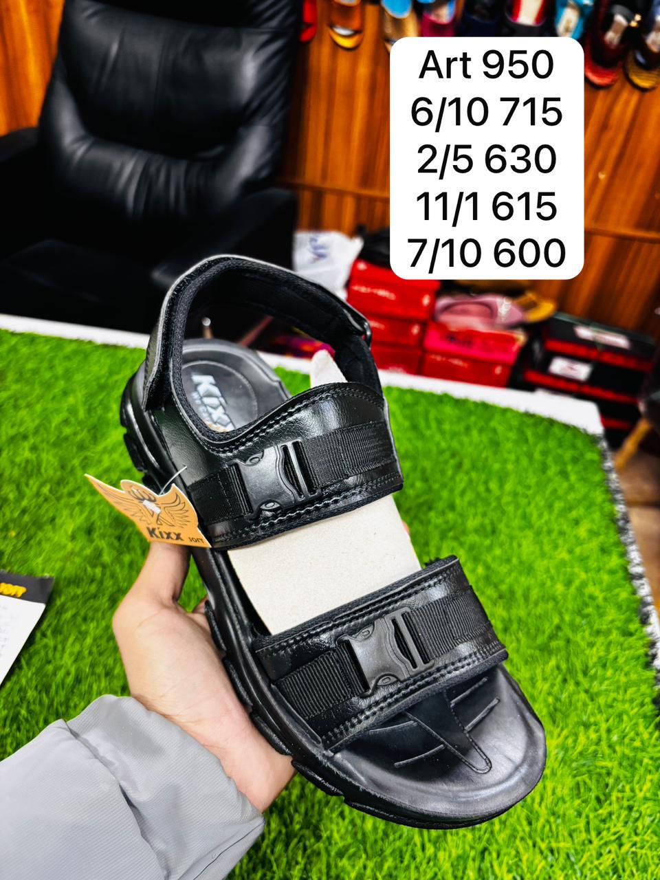 Kixx Dual Strap Classic Buckle Sandal