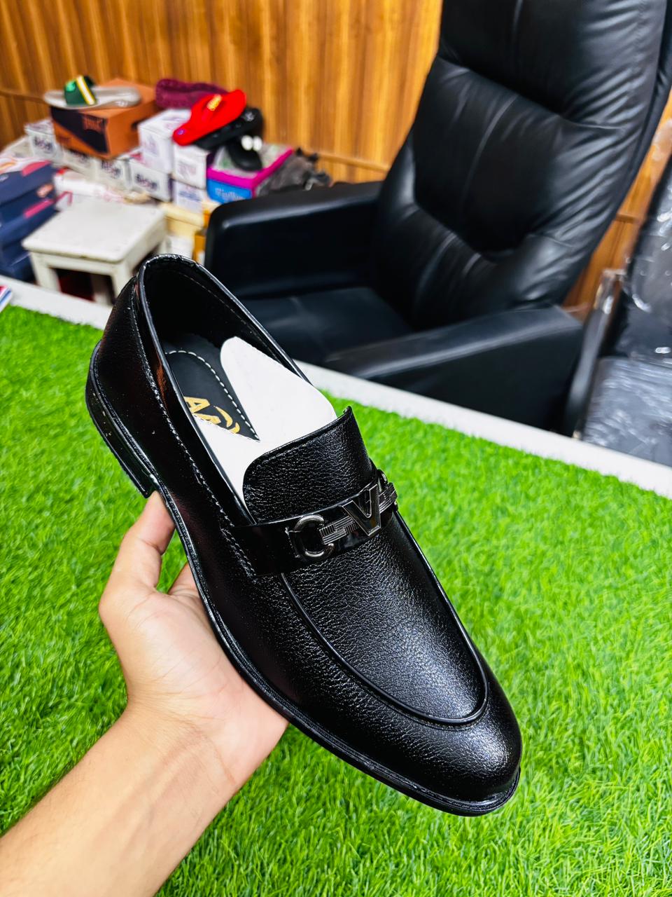 Black Accent Loafer